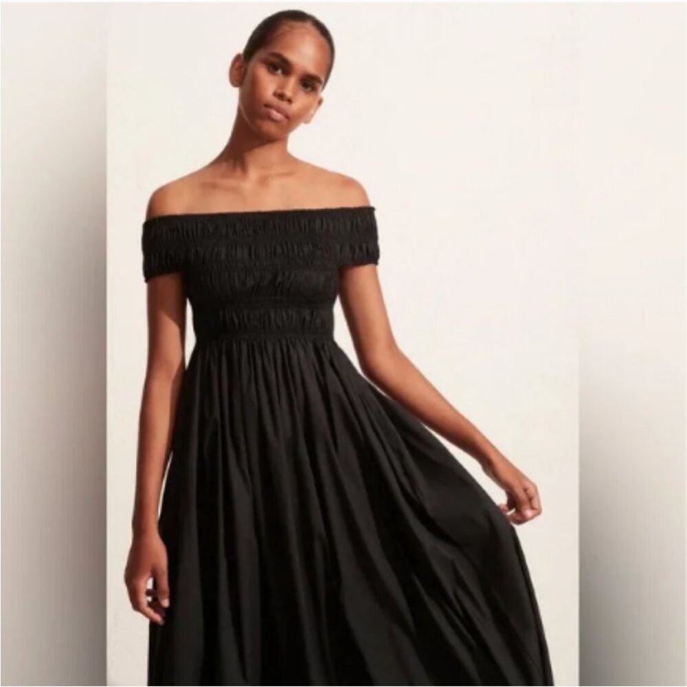 Matteau Shirred Off The Shoulder Dress NWOT